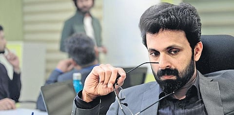 Vineeth Kumar in 'The Suspect List'. (Photo| EPS)