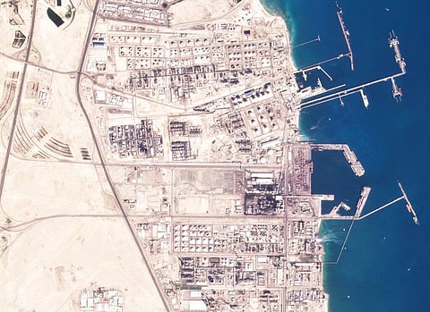 In this satellite photo from Planet Labs PBC, the Mina al-Ahmadi oil refinery is seen on Wednesday, Jan. 12, 2021. (Photo | AP)