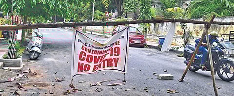 Covid containment Zone (Representational Image  | shriram BN)