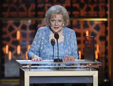 The late Betty White was a tireless advocate for animals her entire life, from caring for homeless animals as a child to launching her own weekly TV show “The Pet Set” (Photo| AP)