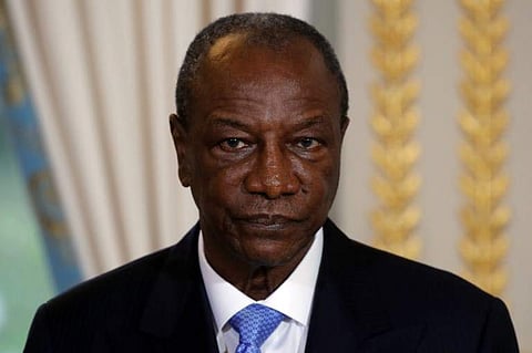 Guinea's former President Alpha Conde (File | AFP)