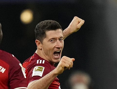 Bayern's Robert Lewandowski . ( File Photo | AP)
