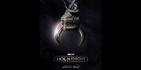 New poster for Marvel Studios’ Moon Knight. Streaming on March 30 on Disney plus (Tweet | @MarvelStudios)