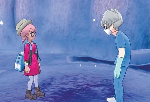 A still from ‘Pokémon Sword’