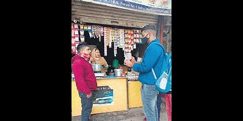 An SDMC staffer during inspection (Photo| EXPRESS)