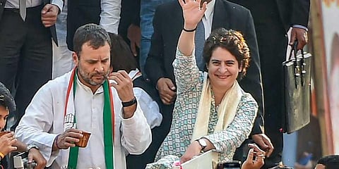 Rahul Gandhi, Priyanka Gandhi Vadra (File Photo | PTI)