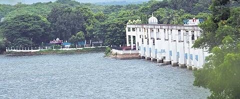 A view of the Poondi reservoir after the recent rains. (File photo| Shiba Prasad Sahu, EPS)