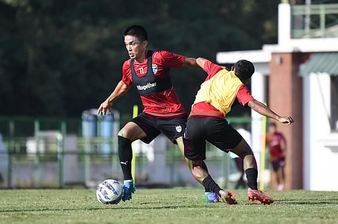 The break may have come at a wrong time foro Bengaluru FC (Photo | ISL)