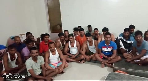 Jharkhand workers stuck in Mali. (Photo | Express)