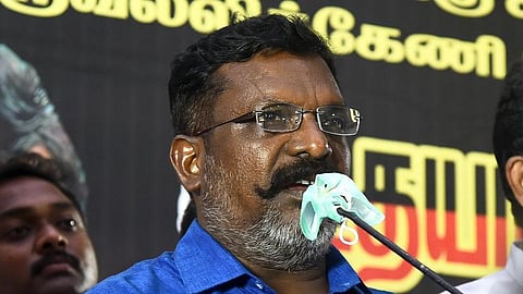 VCK leader Thol Thirumavalavan 