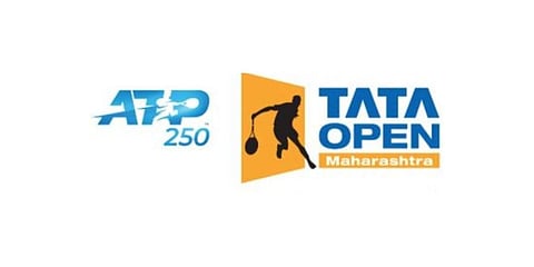 Tata Open Maharashtra logo.(Photo | Twitter @MaharashtraOpen)