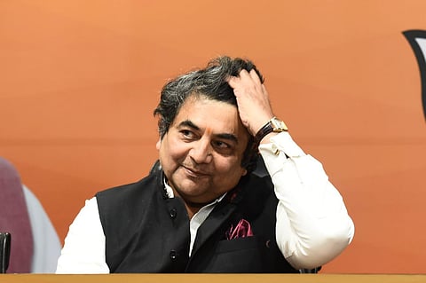 Former Union Minister and  Congress leader RPN Singh joins BJP. (Photo| Parveen Negi)
