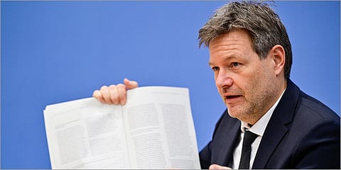 German Economy Minister Robert Habeck. (Photo| AP)