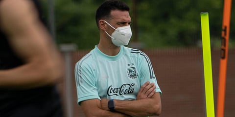 Argentina coach Lionel Scaloni (Photo | AP)