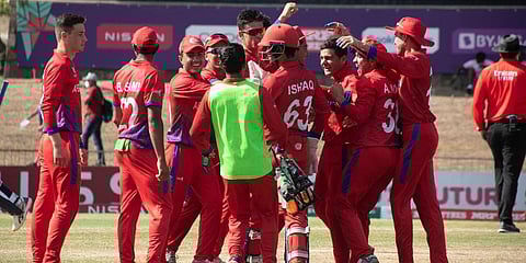 Afghanistan U19 Cricket Team (Photo | Afghanistan Cricket Board Twitter)