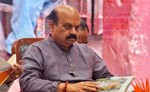 Karnataka CM Basavaraj Bommai. (Photo | Nagaraja Gadekal, EPS)