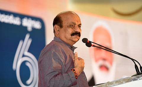 Karnataka CM Basavaraj Bommai. (Photo | Nagaraja Gadekal, EPS)