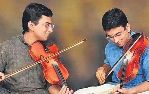 Rohit (left) and Rahul Udaya Prasad