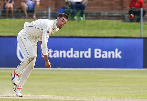 South African bowler Duanne Olivier (Photo | AP)