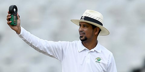 Umpire Allahudien Paleker (Photo| ANI)