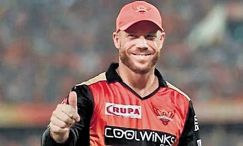Australian batter David Warner