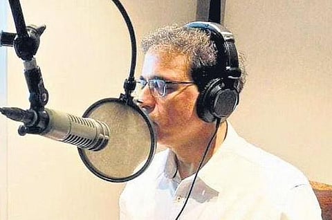 Harsha Bhogle narrating for Mission ISRO