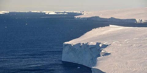 The scientists are travelling to Thwaites to try and better figure out how much and how fast seas will rise because of global warming eating away at Antarctica’s ice. (Photo | AP)