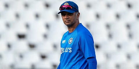 Indian coach Rahul Dravid (Photo | AP)