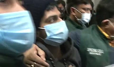 Neeraj Bishnoi, the alleged mastermind conspirator and creator of Bulli Bai app. (Photo| ANI)