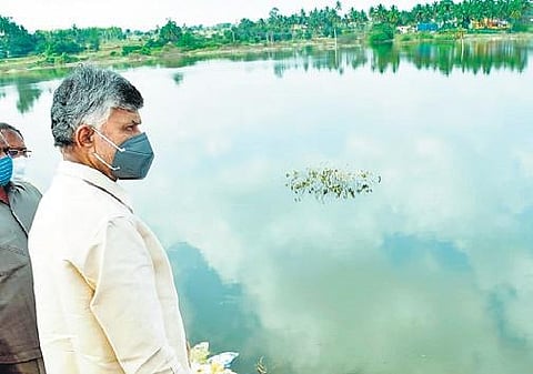 TDP chief N Chandrababu Naidu