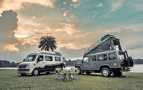 Carvaa Travelers offer Force Tempo Travellers. (Photo| Special Arrangement)