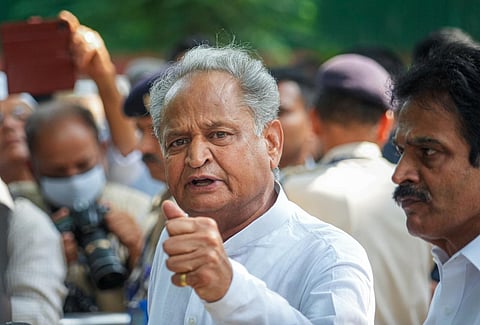 Rajasthan CM Ashok Gehlot. (Photo | PTI)