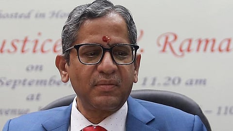 Former CJI NV Ramana 