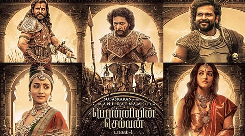 The poster of 'Ponniyin Selvan 1'.