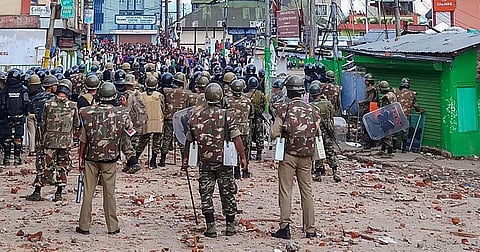 Clashes broke out in 2018, with Khasi groups demanding the eviction of Punjbai Line residents ( Photo | PTI)