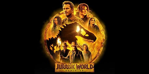 The poster of 'Jurassic World: Dominion'