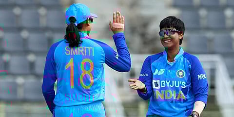 India have 10 points from six games and are expected to be joined by Pakistan, Sri Lanka and one among Thailand and Bangladesh in the semifinals. (Photo | Twitter/BCCI)