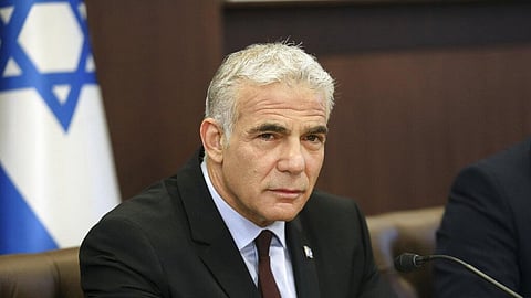 Former Israeli Prime Minister Yair Lapid.