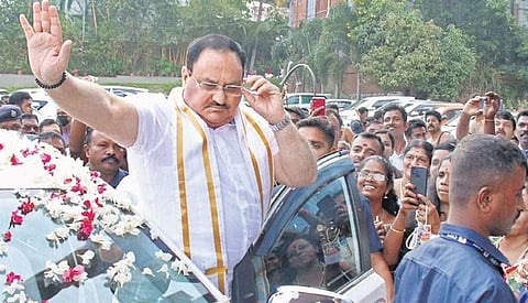 BJP national president J P Nadda.