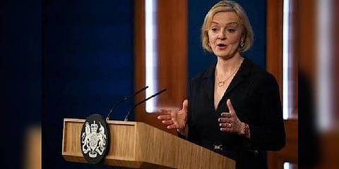 UK Prime Minister Liz Truss