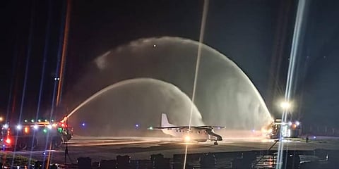 Navy's Dornier air squadron carries out maiden night landing in Agatti airfield