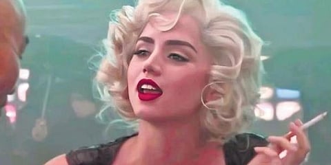 Ana de Armas as Marilyn Monroe