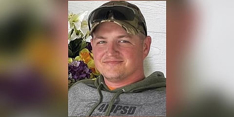 The 34-year-old Idaho man, Dane Partridge who was fatally wounded while serving as a volunteer soldier in Ukraine. (Photo | AP)