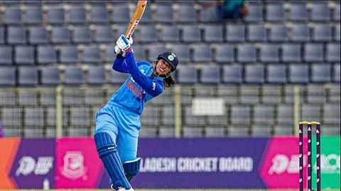 Indian women's team skipper Smriti Mandhana. (File photo | PTI)