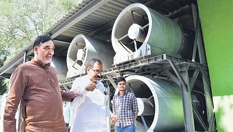 Smog towers are a success, says Rai