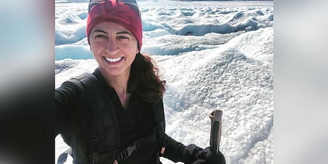 33-year-old British Sikh Army officer and physiotherapist, Captain Harpreet Chandi, known as Polar Preet. (Photo | polarpreet.com)