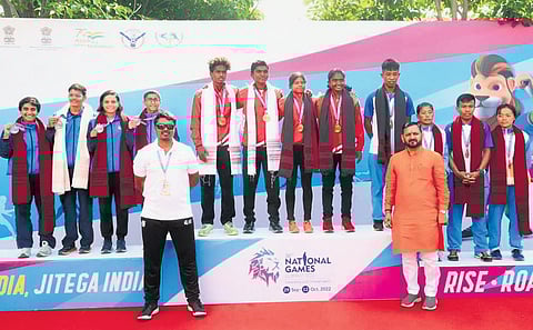 TN team pipped the host team, Gujarat, by 41 seconds and bagged gold
