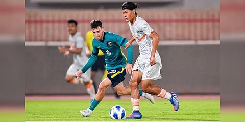  India-Australia at the AFC U-20 Asian Cup Qualifiers in Kuwait