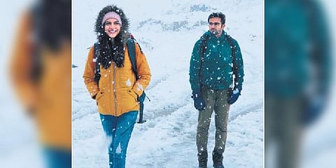 Ritu Varma and Ashok Selvan in Nitham Oru Vaanam