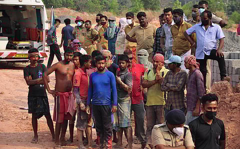 Image of migrant workers used for representational purposes only